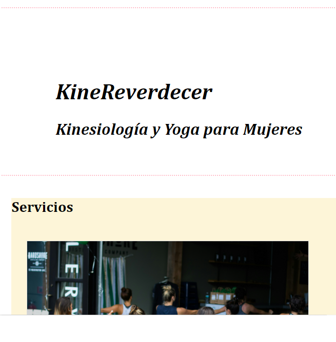 screenshot landing page